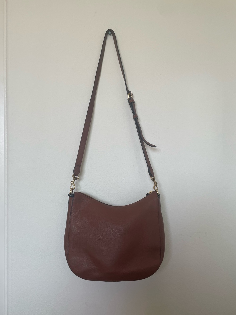 Banana Republic Brown Leather Crossbody Bag